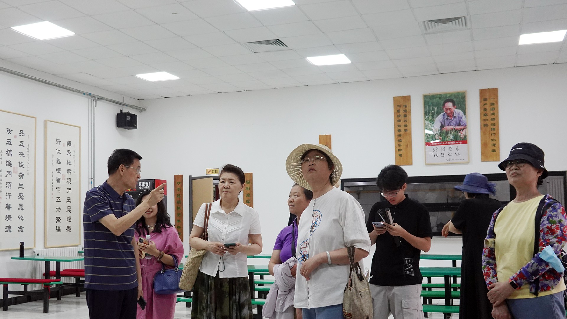 參觀崇德堂博物館菜地及食堂
