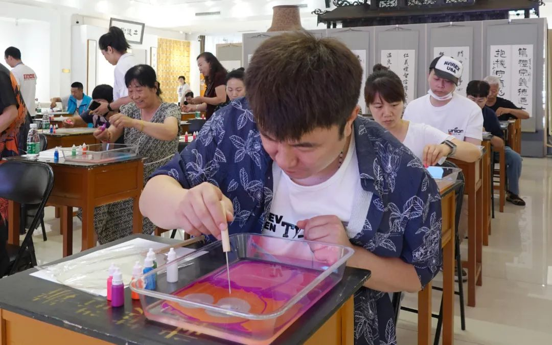 崇德堂博物館濕拓畫體驗(yàn)