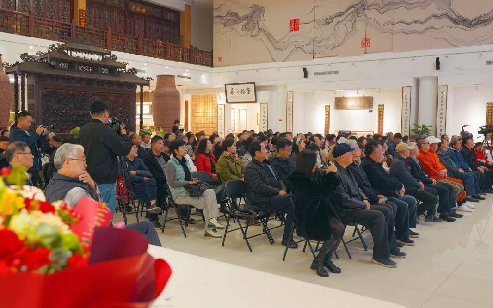 “載藝載德”——劉以林藝術(shù)作品展開幕儀式在崇德堂博物館舉行！