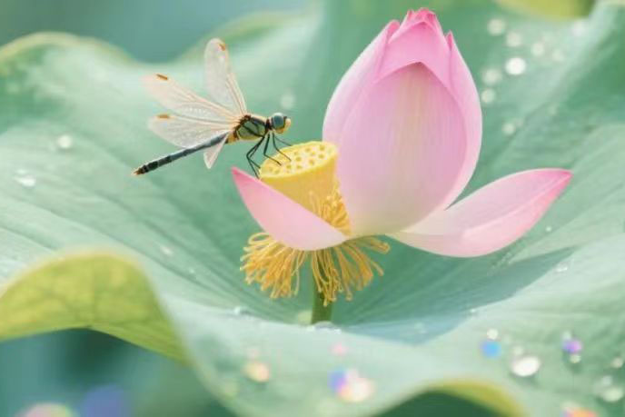 每日一聯(lián)：柳岸蟬鳴迎小暑，荷塘蛙鼓喚清風(fēng)