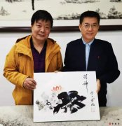 著名作家張寶瑞老師一行蒞臨崇德堂參觀