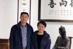 紅軍西路軍研究會會長胡濱江蒞臨崇德堂參觀指導