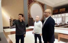 北京秀水街董事長張永平一行蒞臨崇德堂參觀指
