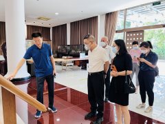 北京市文物局、朝陽區(qū)文旅局一行領(lǐng)導(dǎo)蒞臨崇德堂匾額博物館檢查指導(dǎo)工作