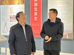 著名書法家郭繼恩先生蒞臨崇德堂博物館參觀指導